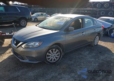 2019 Nissan Sentra S z USA, uszkodzony, nr VIN 3N1AB7AP5KY446353